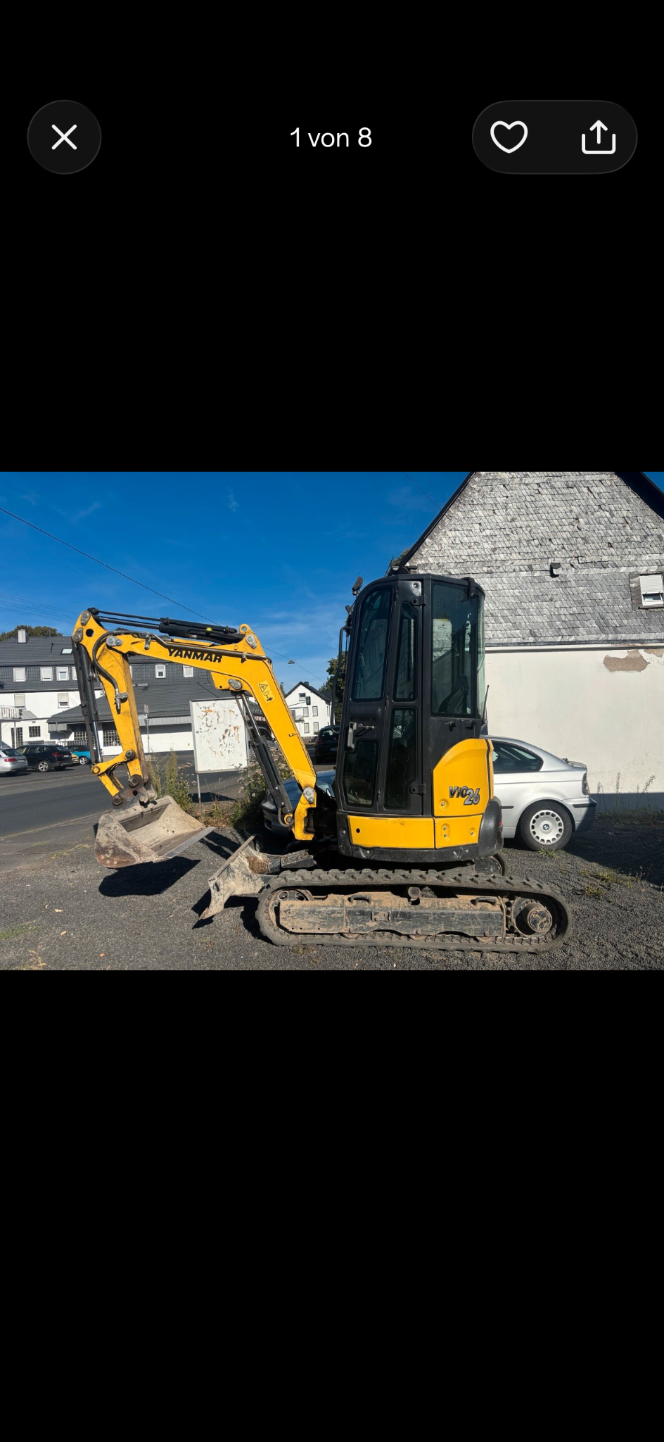 Yanmar ViO26 Minibagger